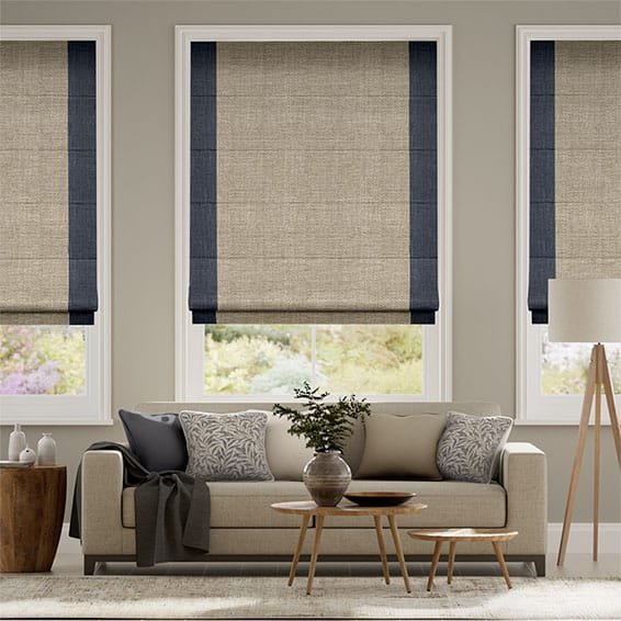 custom roman blinds