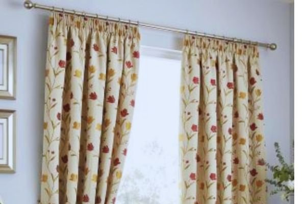 Lined Pencil Pleat Curtains