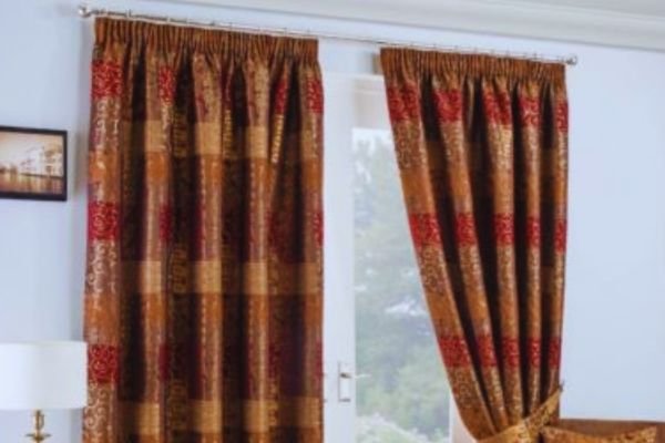 Lined Pencil Pleat Curtains