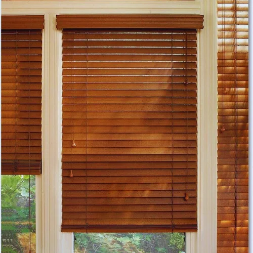 balcony wooden blinds