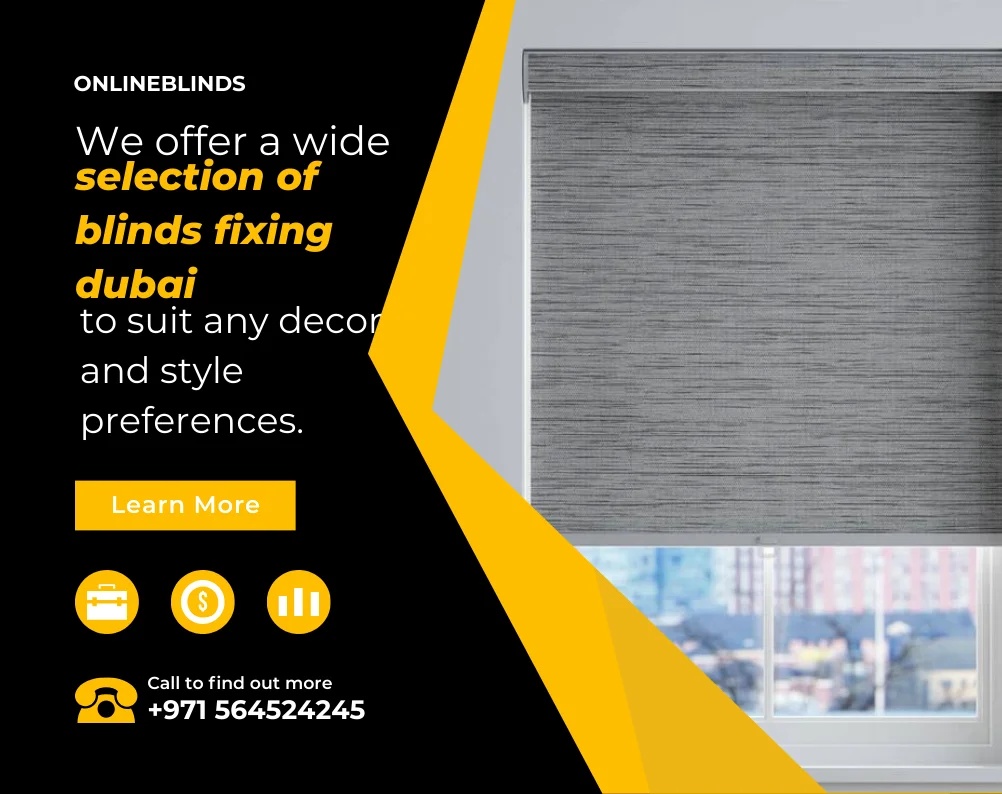 top quality blind fixing dubai