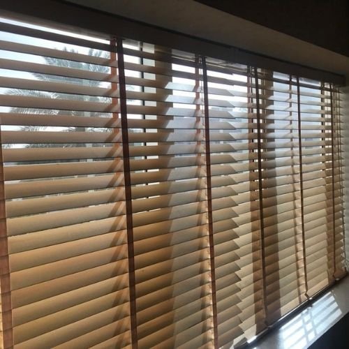 Wooden Blinds in Dubai