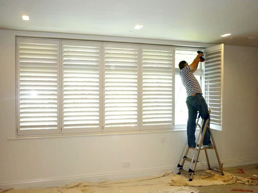 Wooden Blinds Installation in Dubai