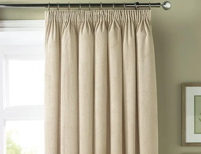 modern pencil pleat curtains