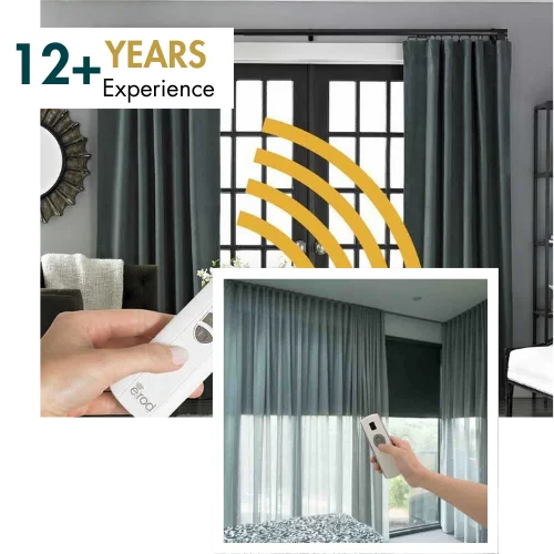 motorized curtains Dubai