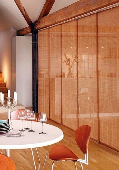 Bamboo panels blinds in Dubai