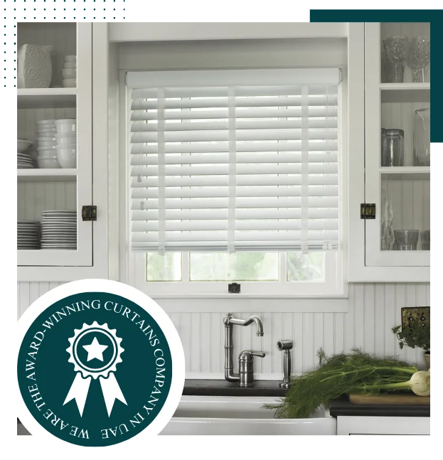 Stylish functional kitchen blinds Dubai