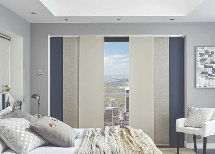 Modern panel blinds