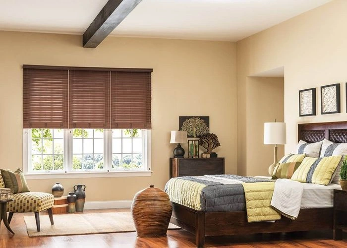 Custom Faux Wood Blinds in DUbai
