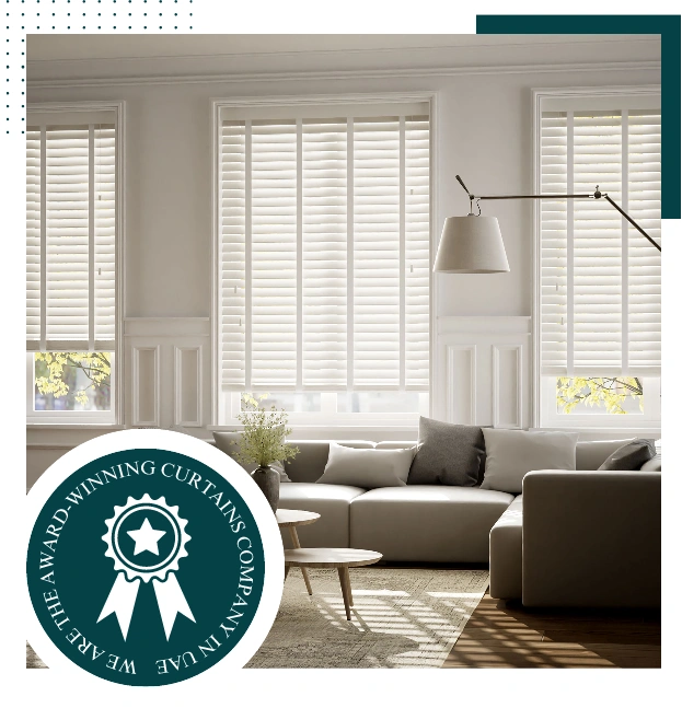 Premium Living Room Blinds Dubai – Upgrade Your Interiors in Dubai