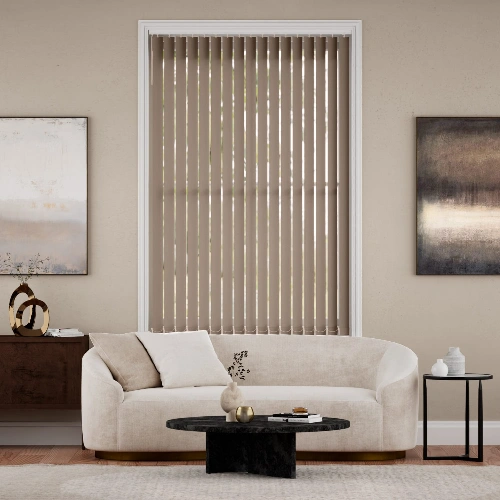 Living Room Vertical Blinds in Dubai