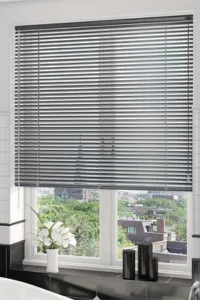 Aluminum Venetian blinds for home interiors