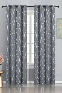 Wave Blackout Curtains for Homes