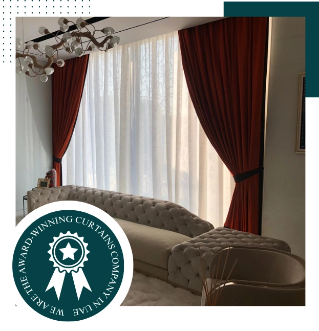 Living room curtains