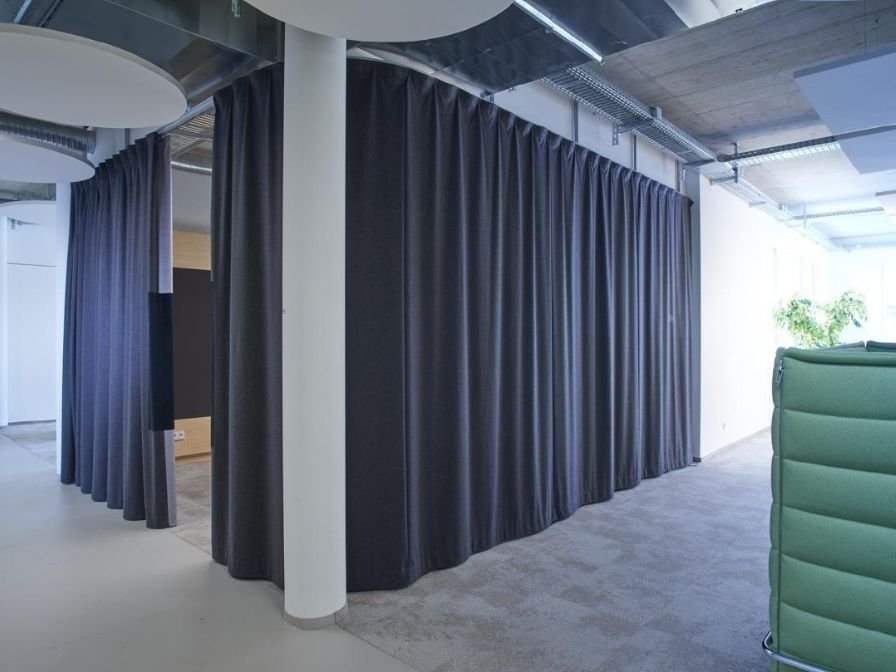 Soundproof curtain size customization