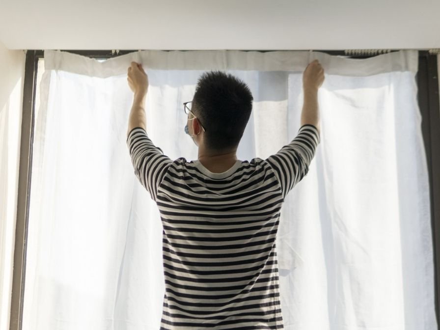 Curtain fixing size customization