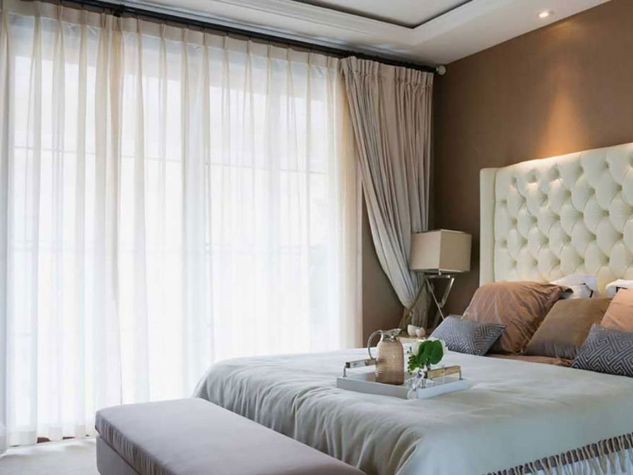 Hotel curtain size customization