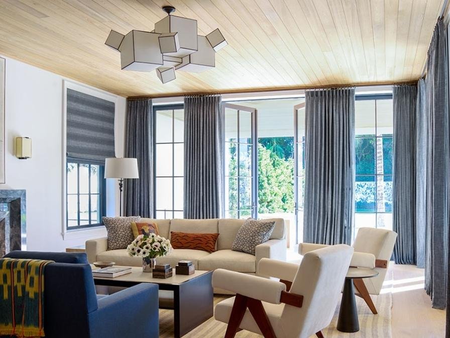 Modern curtain size customization