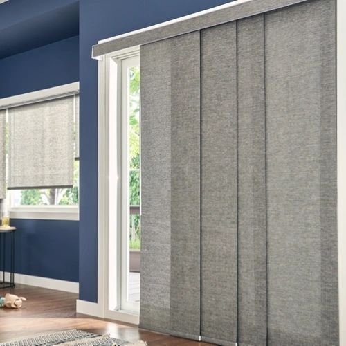 Fabric panel blinds system