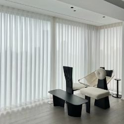 Custom wave curtains