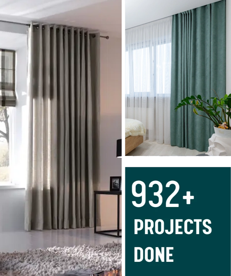 Modern curtains usage areas Dubai