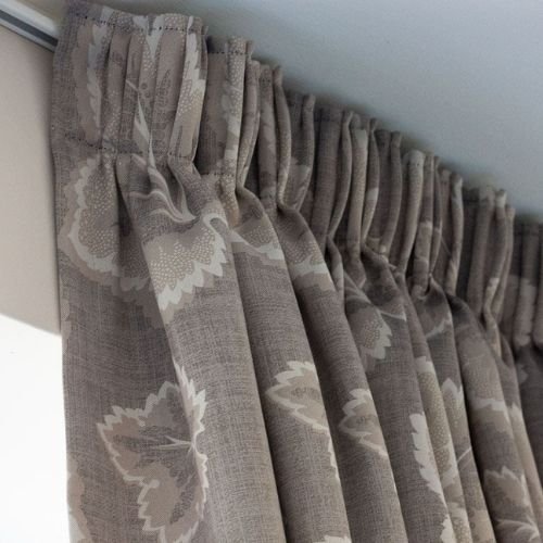 Pencil pleat curtains