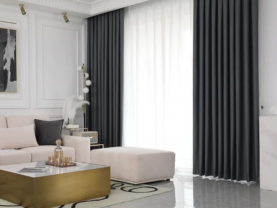 Bespoke velvet curtain styles