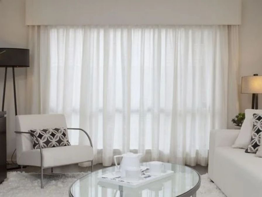 Bespoke white curtain styles