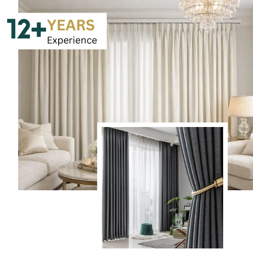 Modern curtain fitting Dubai