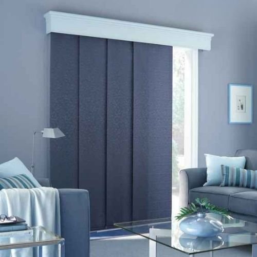 Sliding panel blinds system