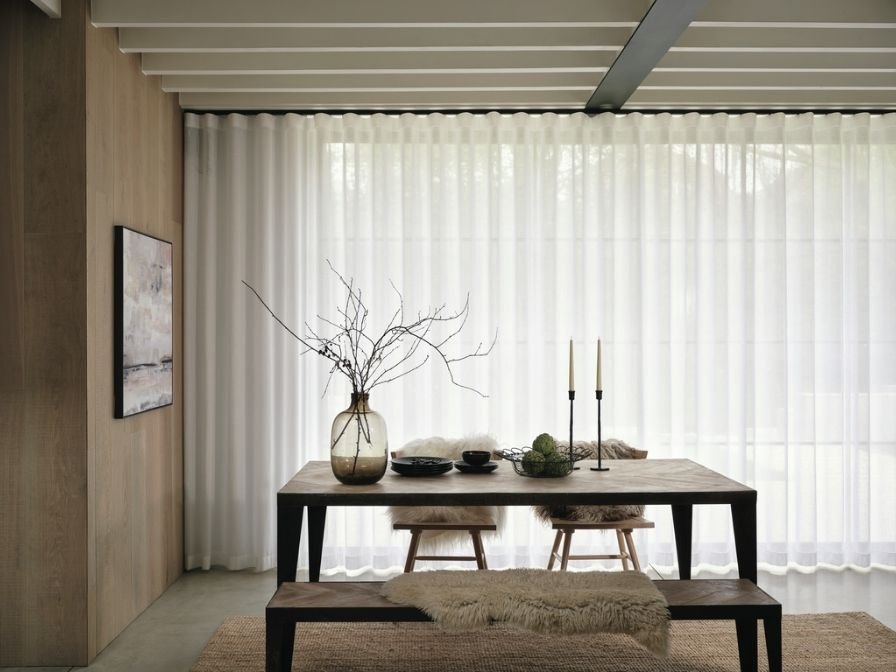 Custom wave curtains