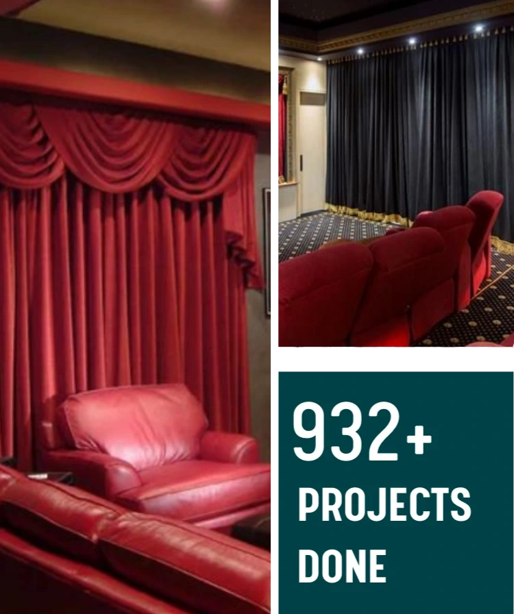 Soundproof curtain usage areas