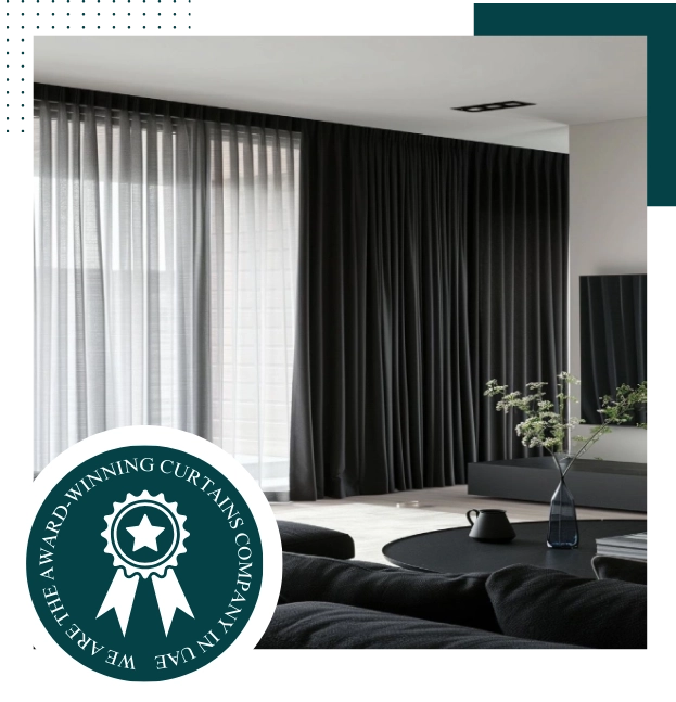 Custom linen curtains Dubai
