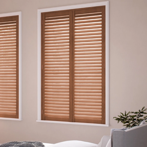 Custom wood shutters Dubai