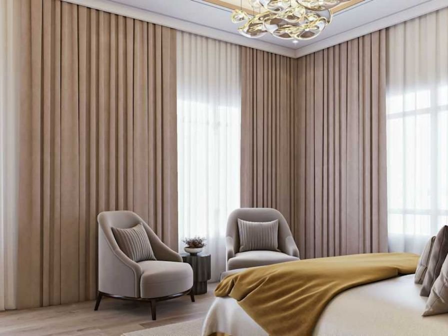 Home curtain color options