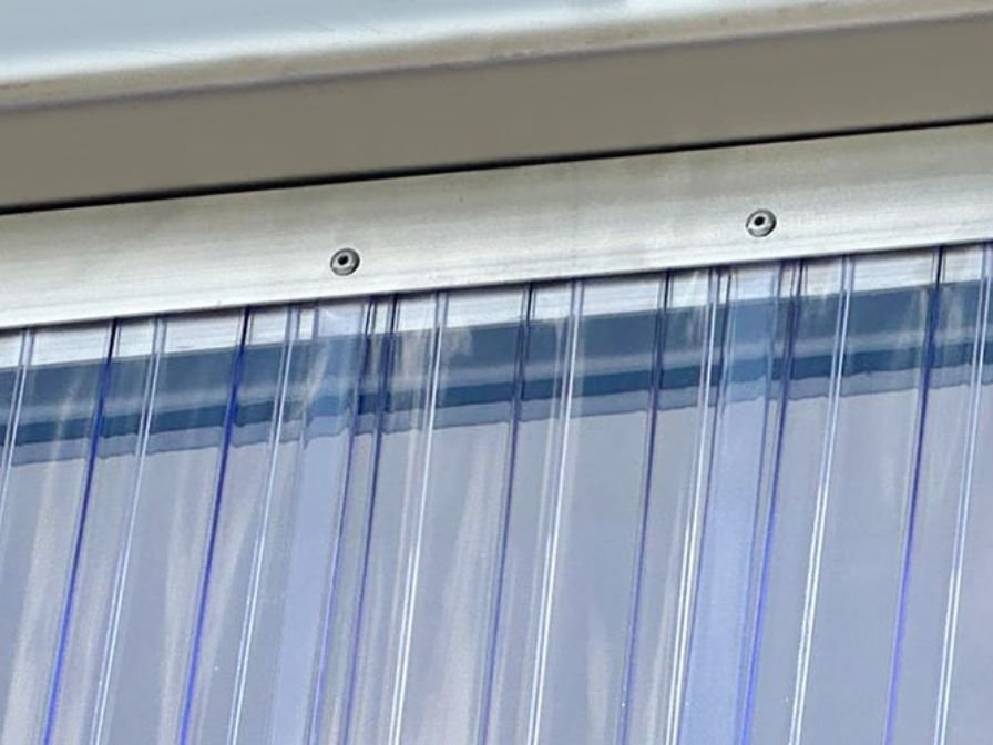 PVC curtain size customization
