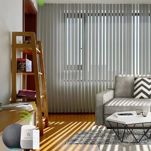 Motorized vertical blinds Dubai
