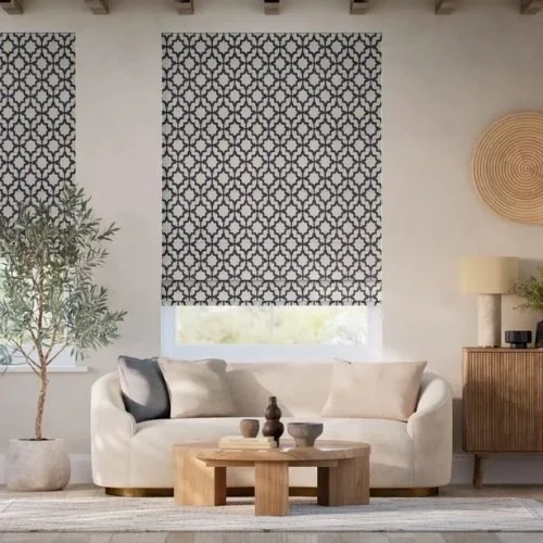 Elegant Roman Window Shades Dubai