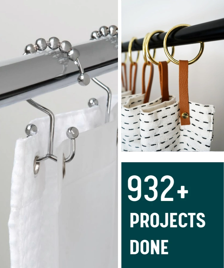 Curtain hooks usage Dubai