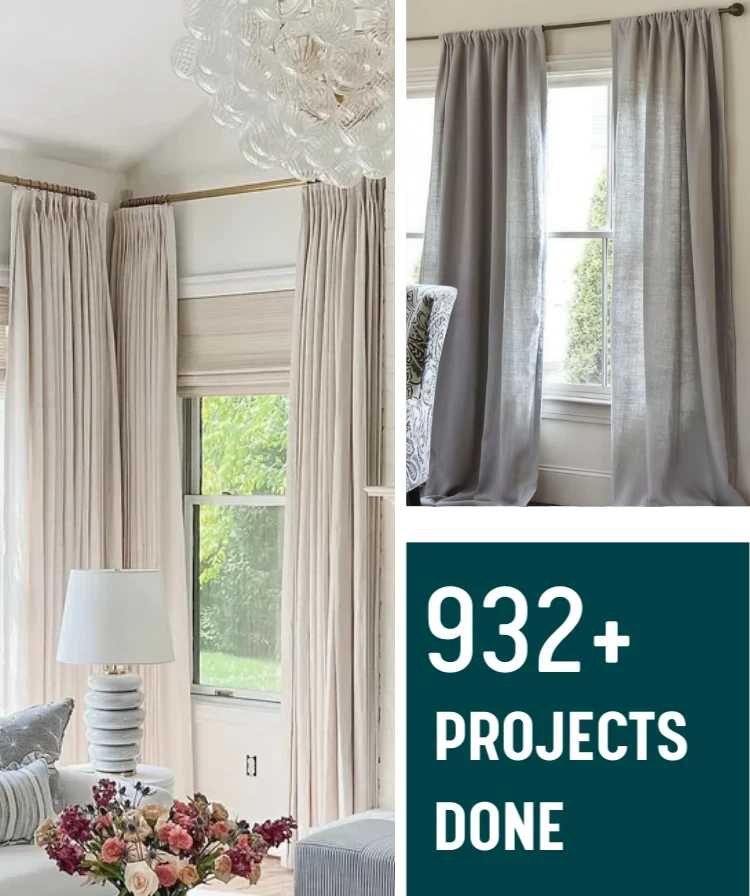 Linen curtains usage areas