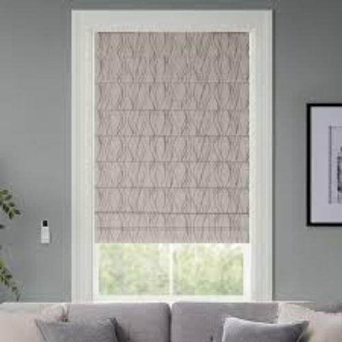 Automated Roman blinds Dubai