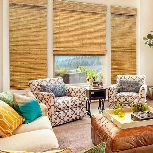 Eco friendly bamboo blinds