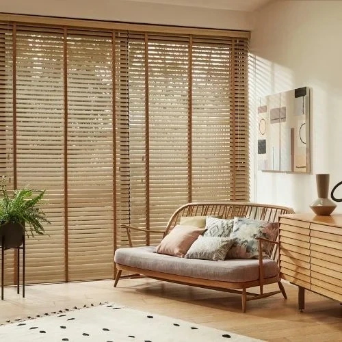 Premium wooden blinds Dubai