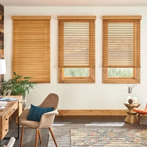 Premium wooden window blinds