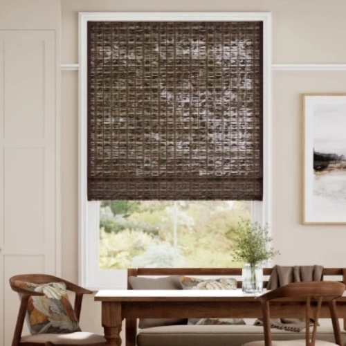 Bamboo blinds Dubai decor