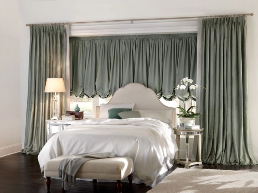 Bed curtain fabric options