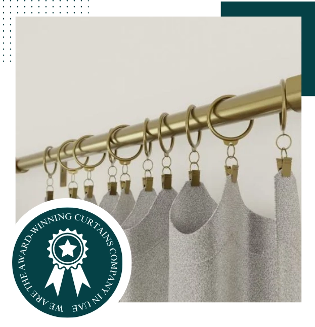 Custom curtain hooks Dubai
