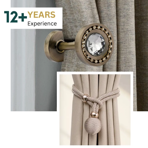 Curtain holder installation service