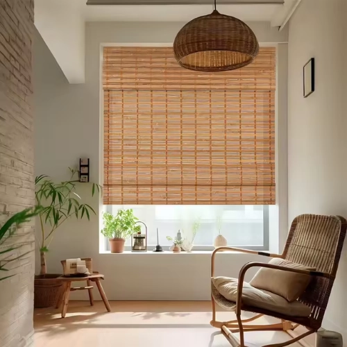 Bamboo roll up blinds Dubai