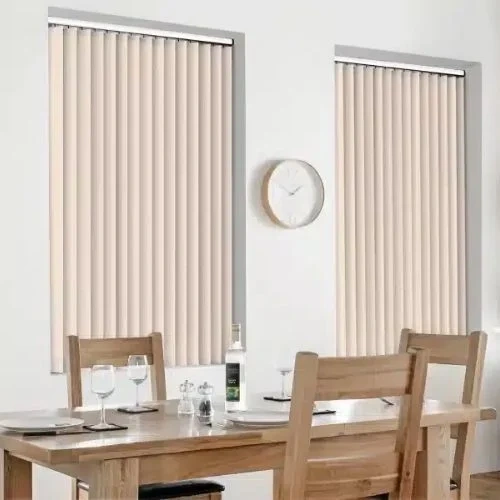 Soft fabric vertical slats